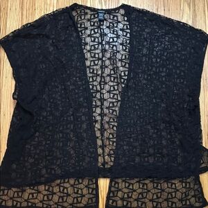 Torrid Swim Cover-up with Intricate Lace Design